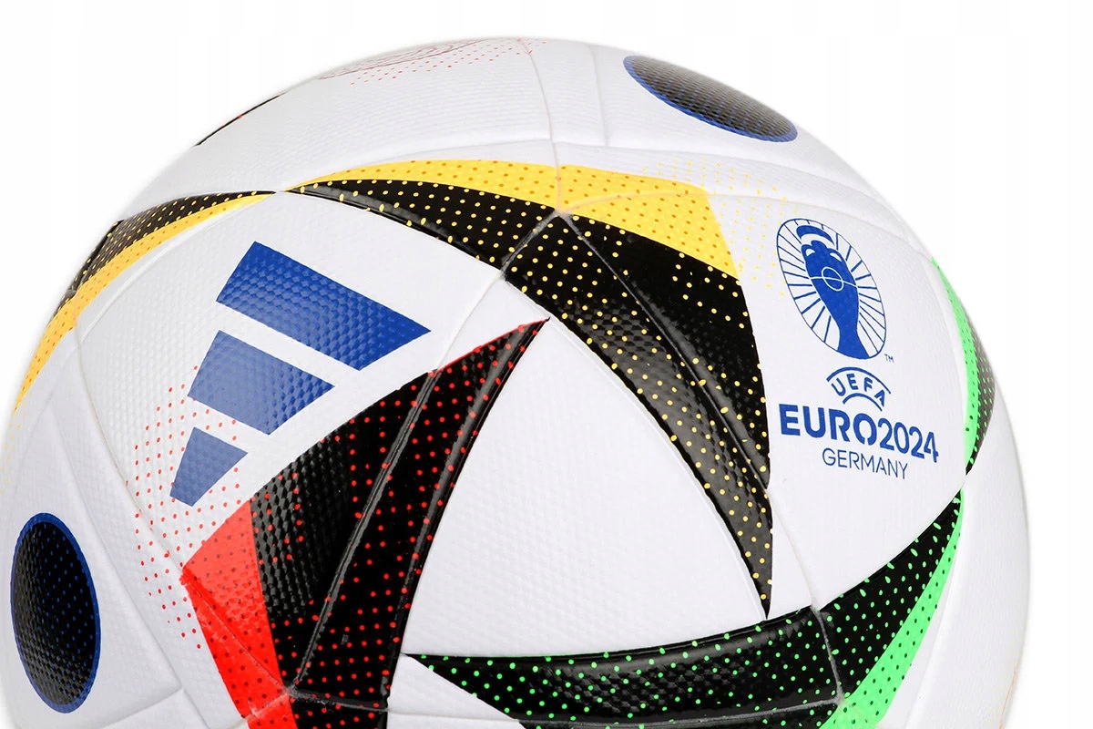 PIŁKA NOŻNA ADIDAS EURO 2024 FUSSBALLIEBE LEAGUE BOX r.5 Kolor dominujący biały