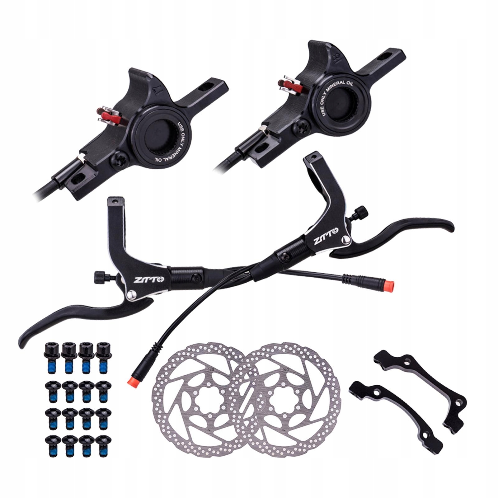 Hydrauliczne hamulce tarczowe do rowerów