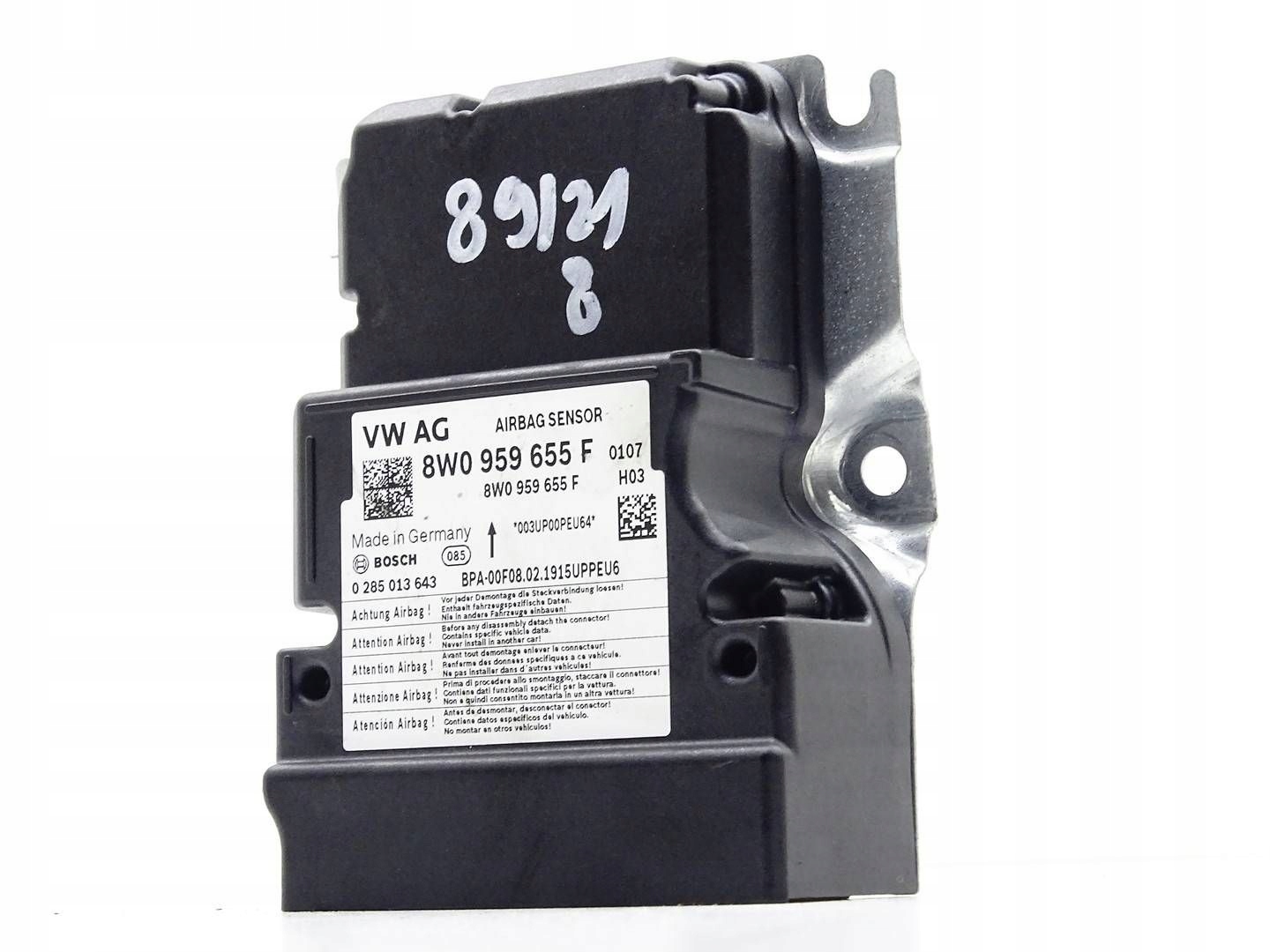 modulo SENSOR Centralina airbag airbag AUDI A5 F5 8W A4 B9 8W0959655F