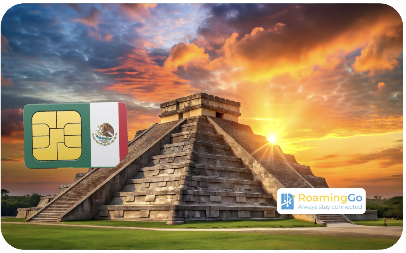 Internet na Sim kartu Mexiko Roaming Mexiko 30GB