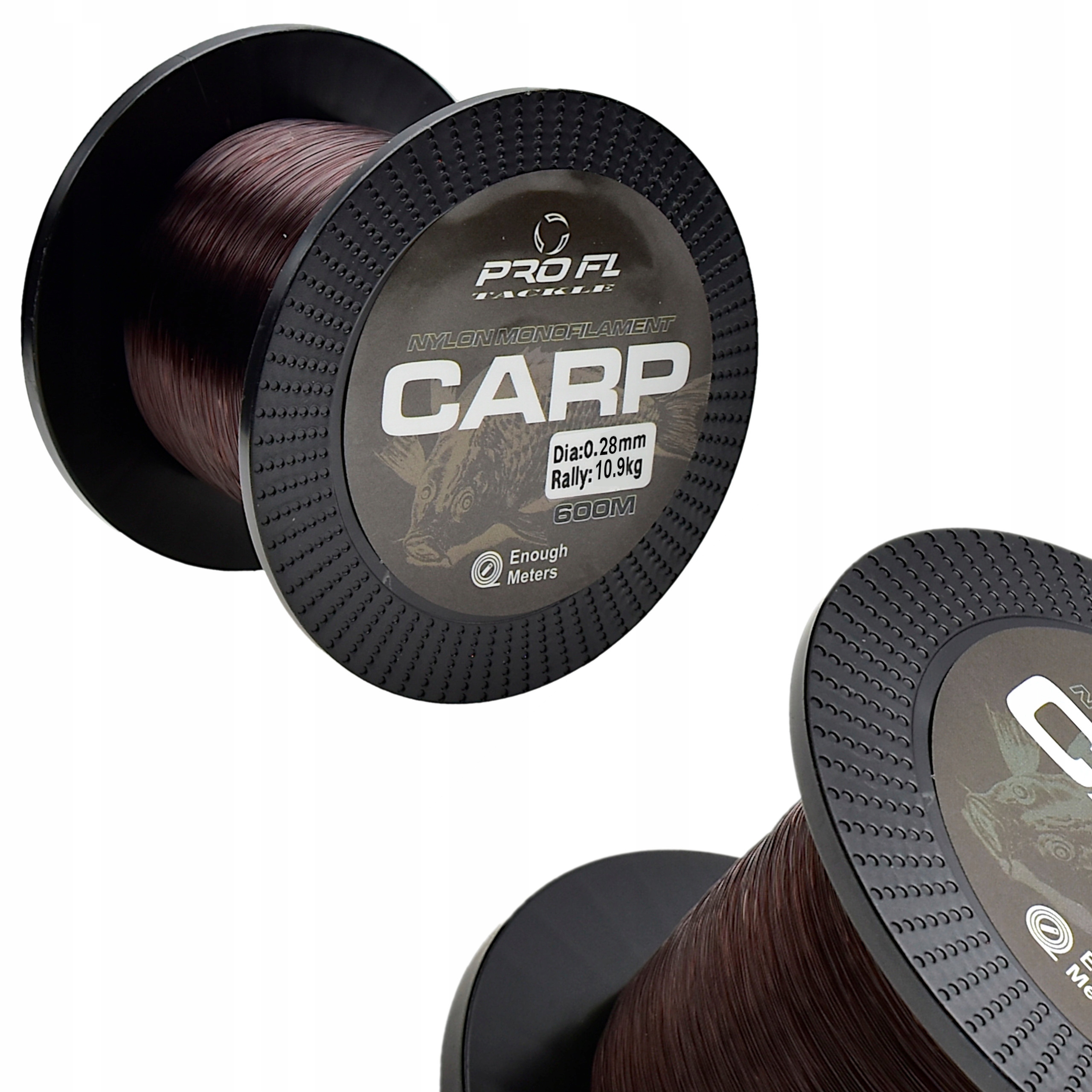 Żyłka Nylon Monofilament Pro Fl Carp 600 m 0,28 mm 10,9 kg Dark Bronze Karp