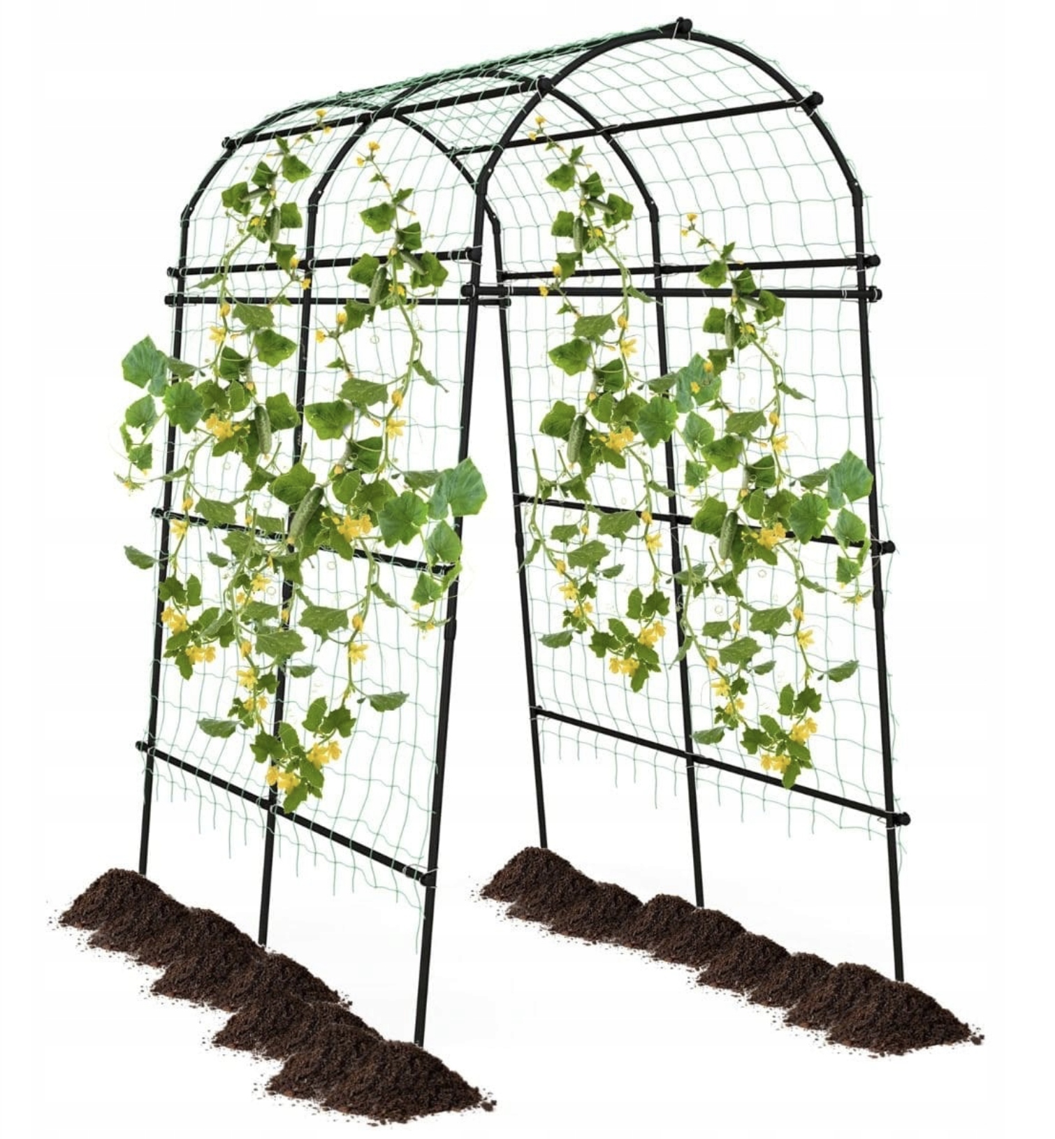 Metalowa Pergola Ogrodowa Solidne Wsparcie Dla Roślin Pnących