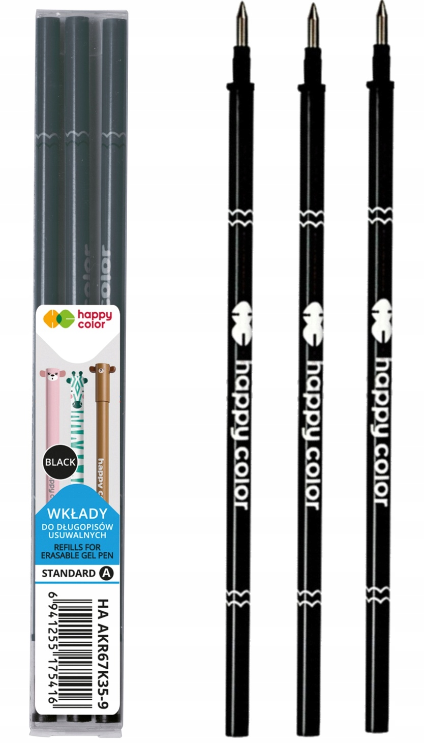 

Happy Color Wkłady Do Długopisu Wymazywalnego 3szt