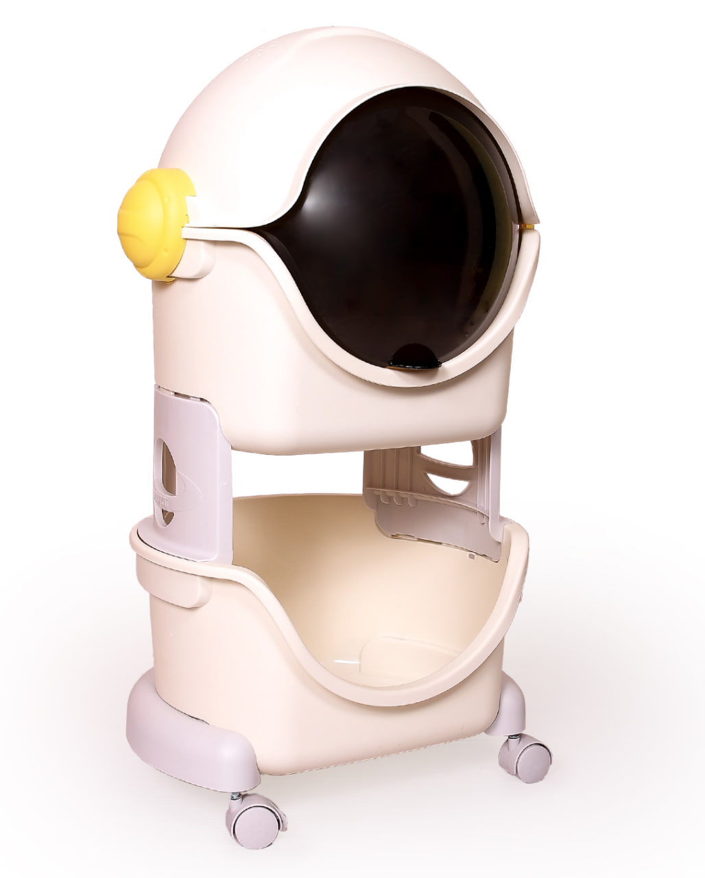 Pojemnik na Zabawki dla Dzieci Regał Organizer Pojemnik na kółkach Spaceman
