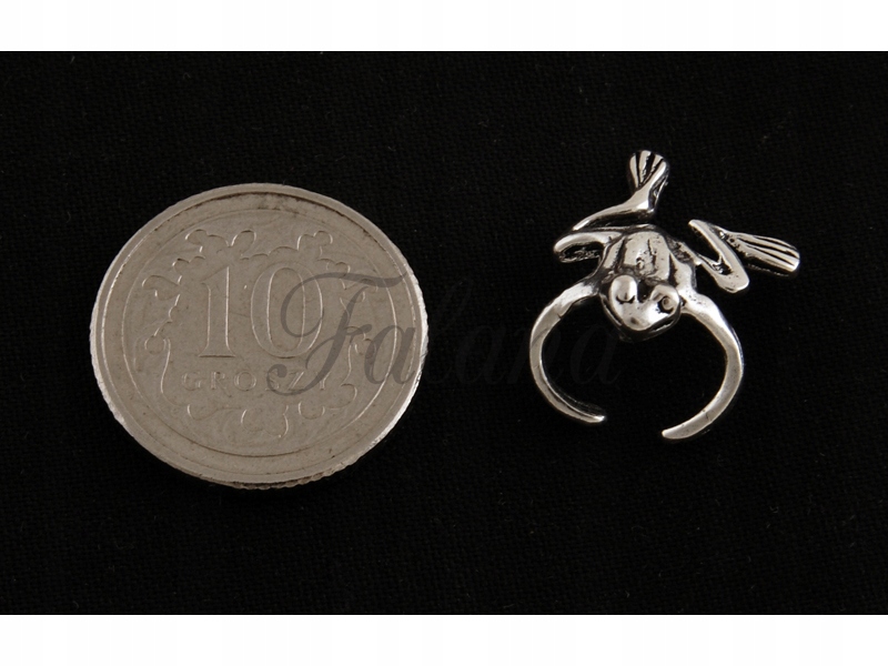 NAUSZNICA ŻABA ŻABKA FROG ZACISK kn031 Marka Falana