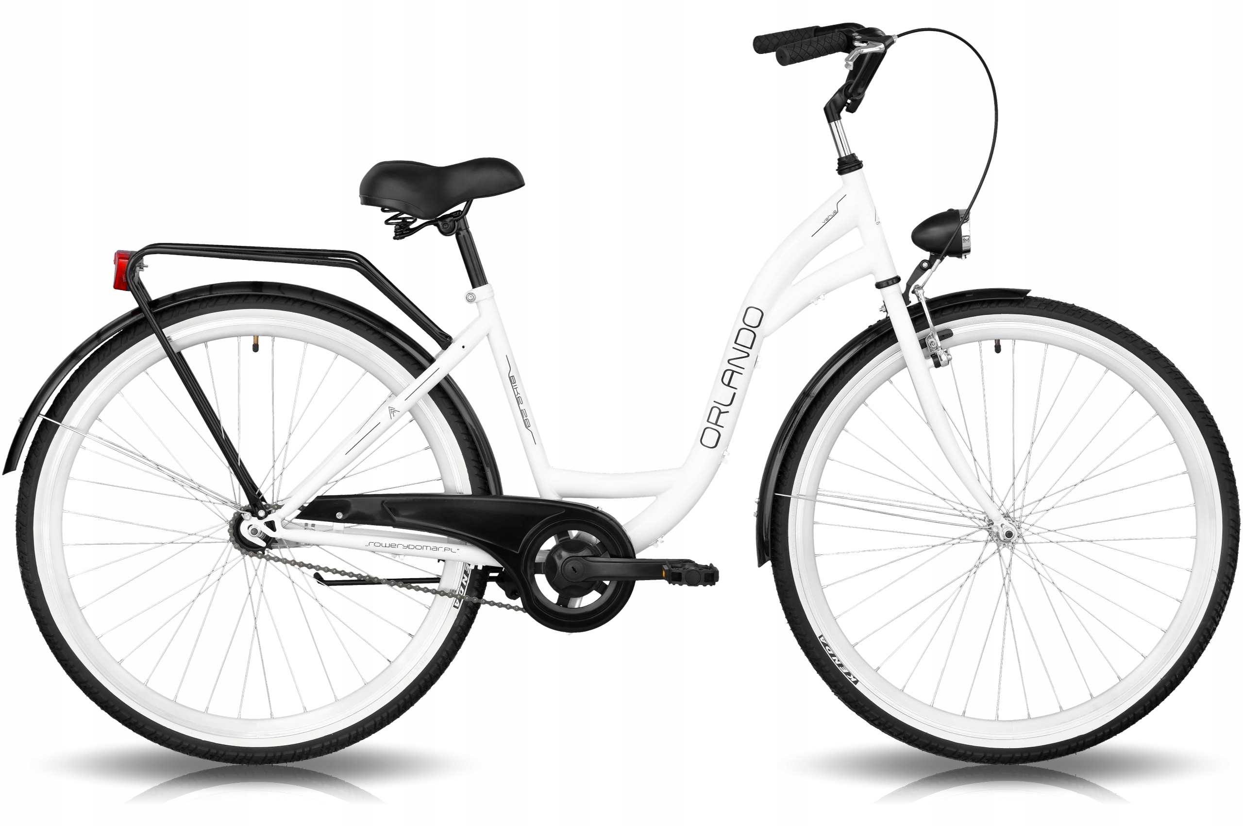 Damski Rower Miejski 26 LEKKA DAMKA Retro Eco KOSZ Model City