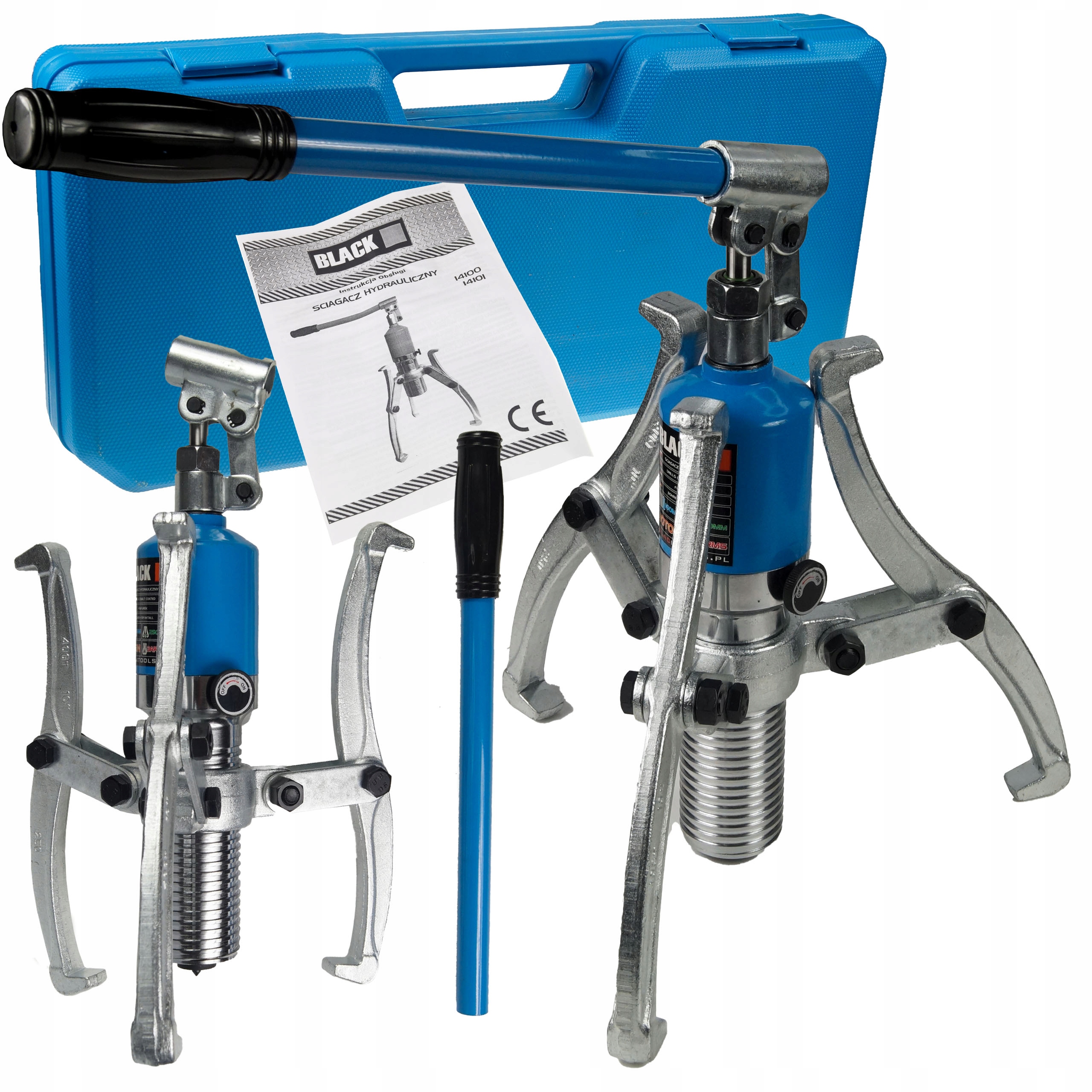 ГІДРАВЛІЧНИЙ ЗНІМАЧ ПІДШИПНИКІВ МАТОЧИНИ 3 РУКИ 10Т