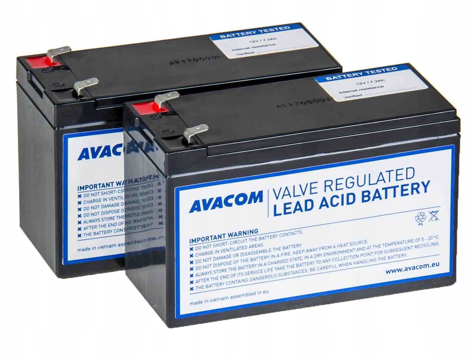 Avacom AVA-RBP02-12072-KIT batéria pre CyberPower, Eaton, Effekta, …
