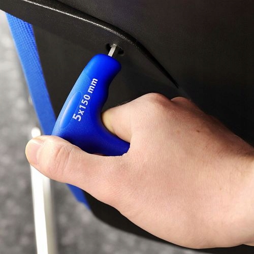 KLUCZ IMBUSOWY Z KULKĄ TYP T 2,0-10 MM. # ZESTAW 10 SZTUK Marka S&R