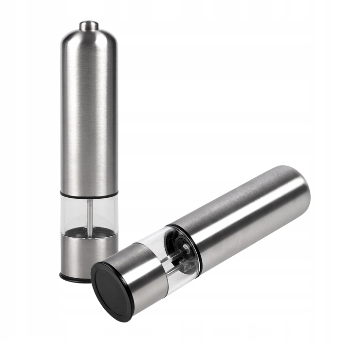 STALOWY MŁYNEK ELEKTRYCZNY DO PIEPRZU SOLI MOCNY