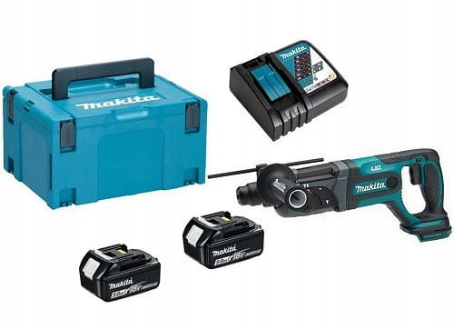 Makita DHR241RTJ Vrtací Kladivo Sds+ 18V 2x5.0Ah
