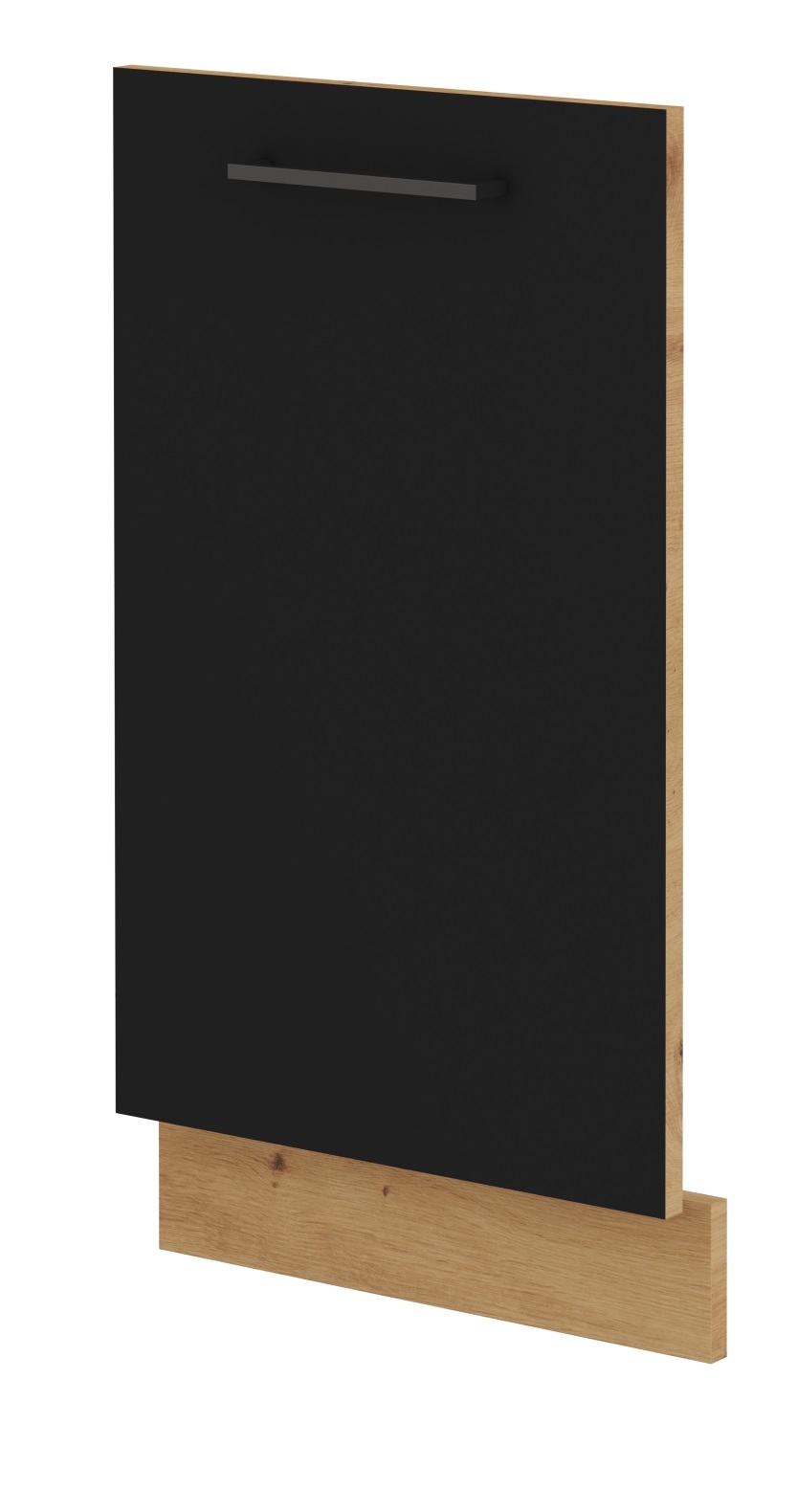 

Front do zabudowy zmywarki 45, 713x446. Czarny Mat