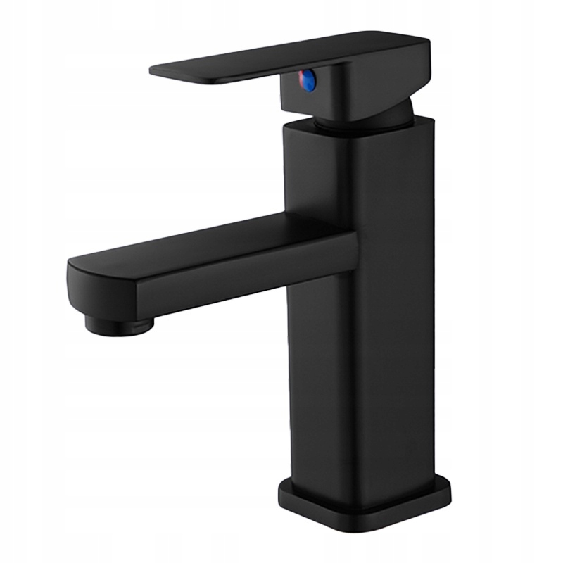 Koupelnová Stojánková Umyvadlová Baterie Nízká, Černá