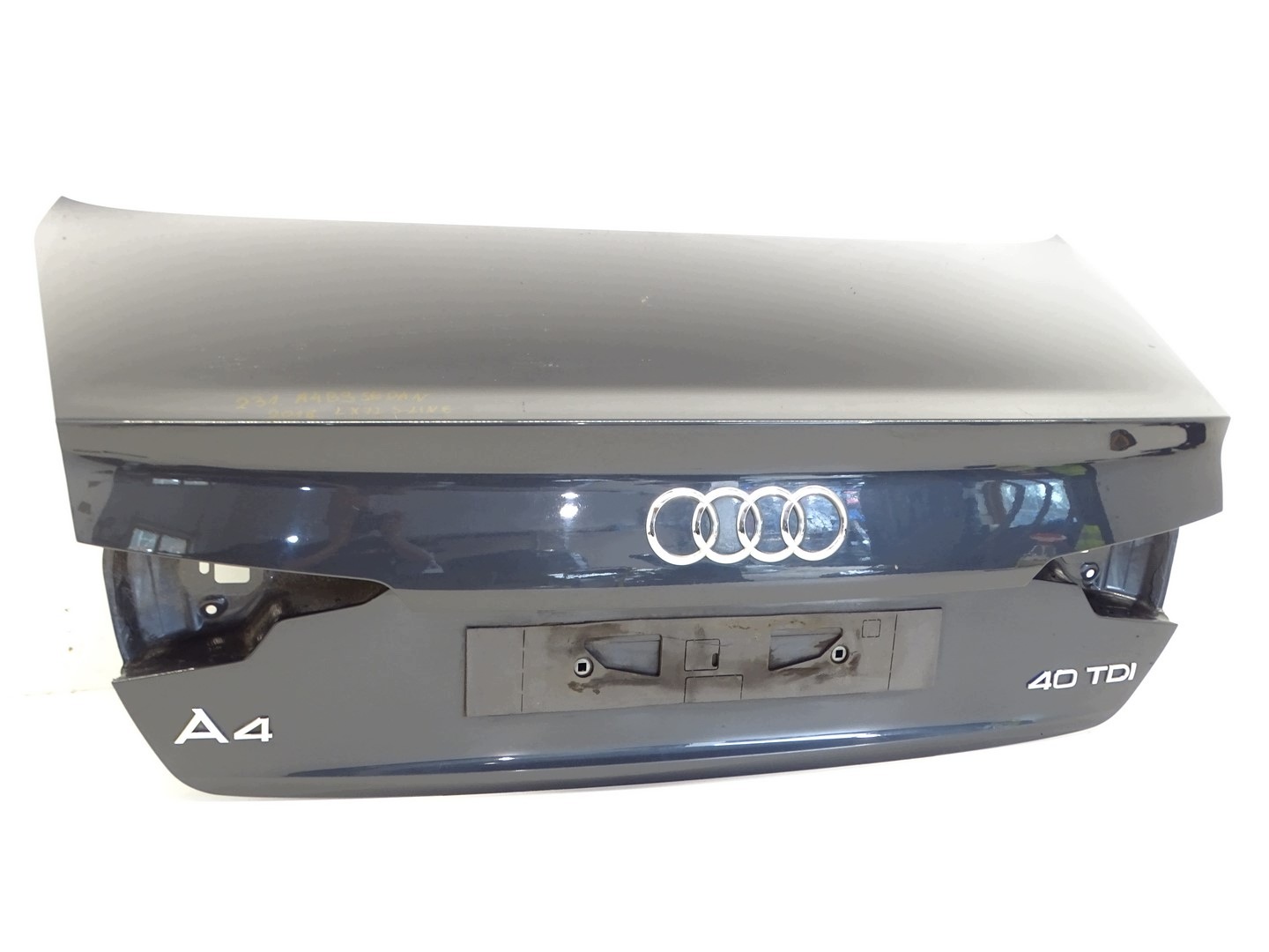 trunk door boot rear part rear AUDI A4 B9 8W S-LINE LX7L