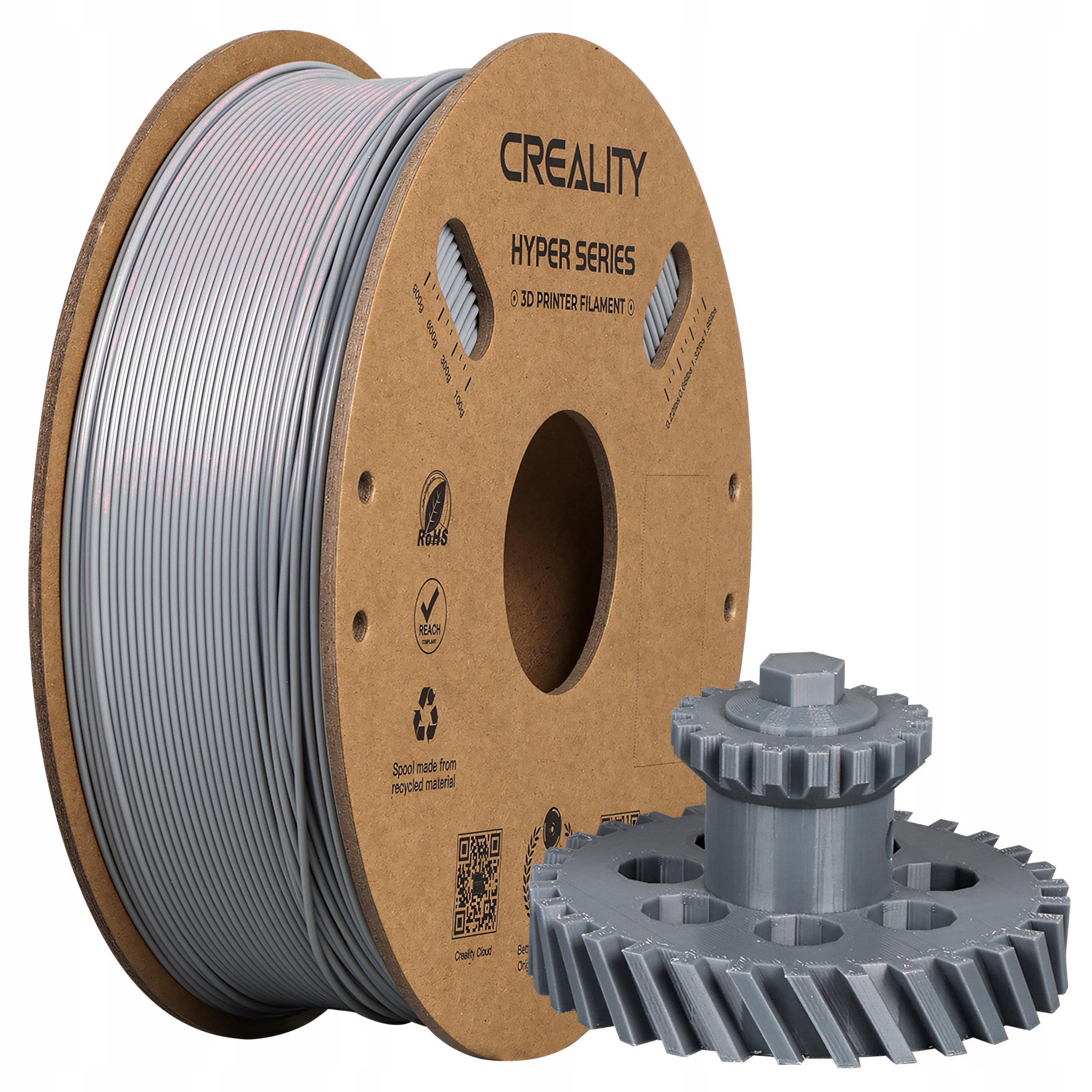 Creality Hyper ABS 1,75mm Szary