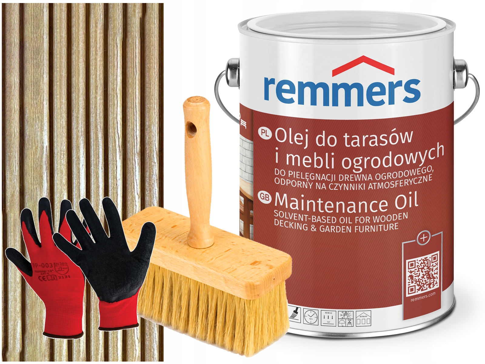 

Remmers Pflege-ol olej do tarasu Dąb Jasny 5L