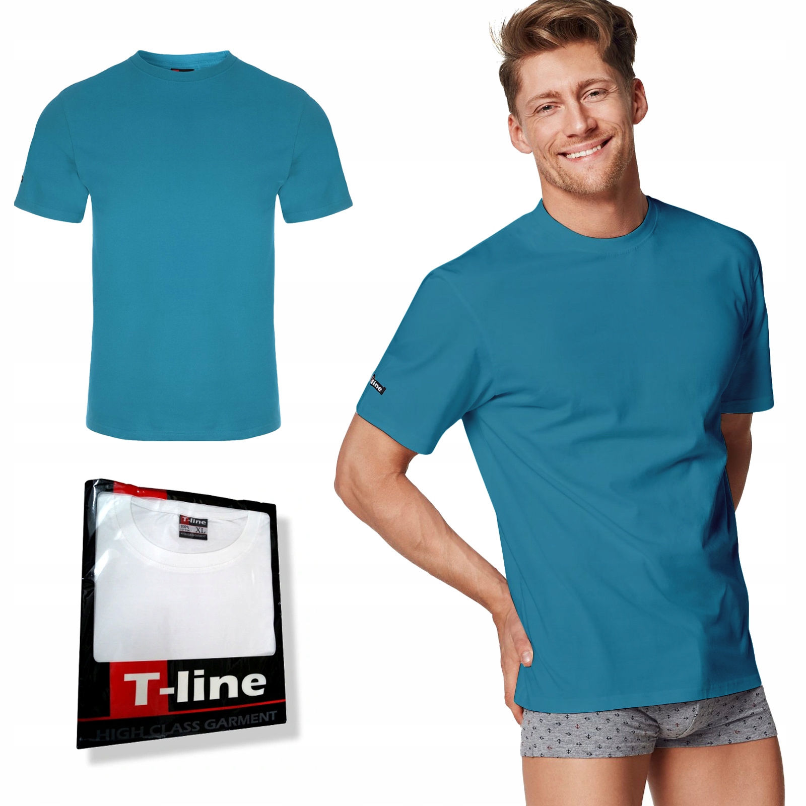 

Henderson T-line koszulka męska t-shirt - XXL