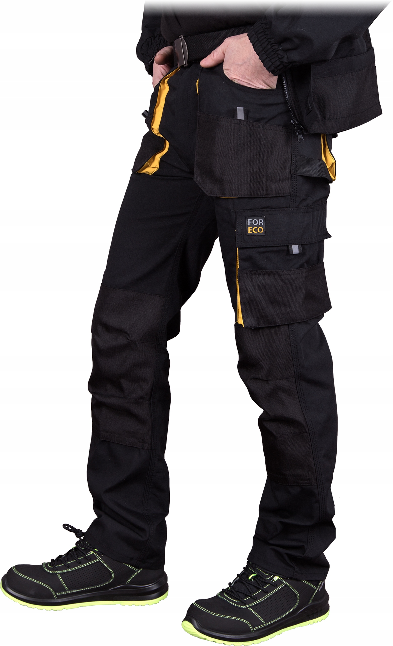 

Spodnie robocze ochronne Mocne Szwy Bhp Foreco-t