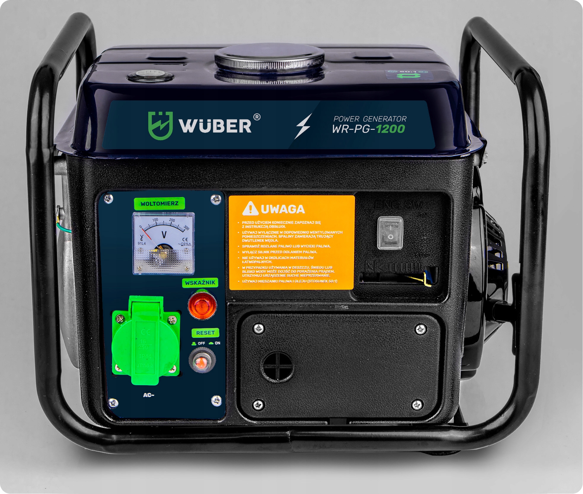 AGREGAT PRĄDOTWÓRCZY 2-SUW GENERATOR PRĄDU 1200 W Kod producenta WR-PG-1200