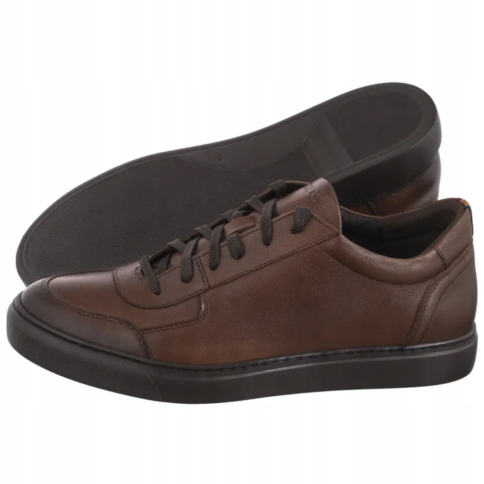 Pánské boty Klasické Polobotky Obuv Ryłko Hnědá Kůže IDVC12__ _3CX