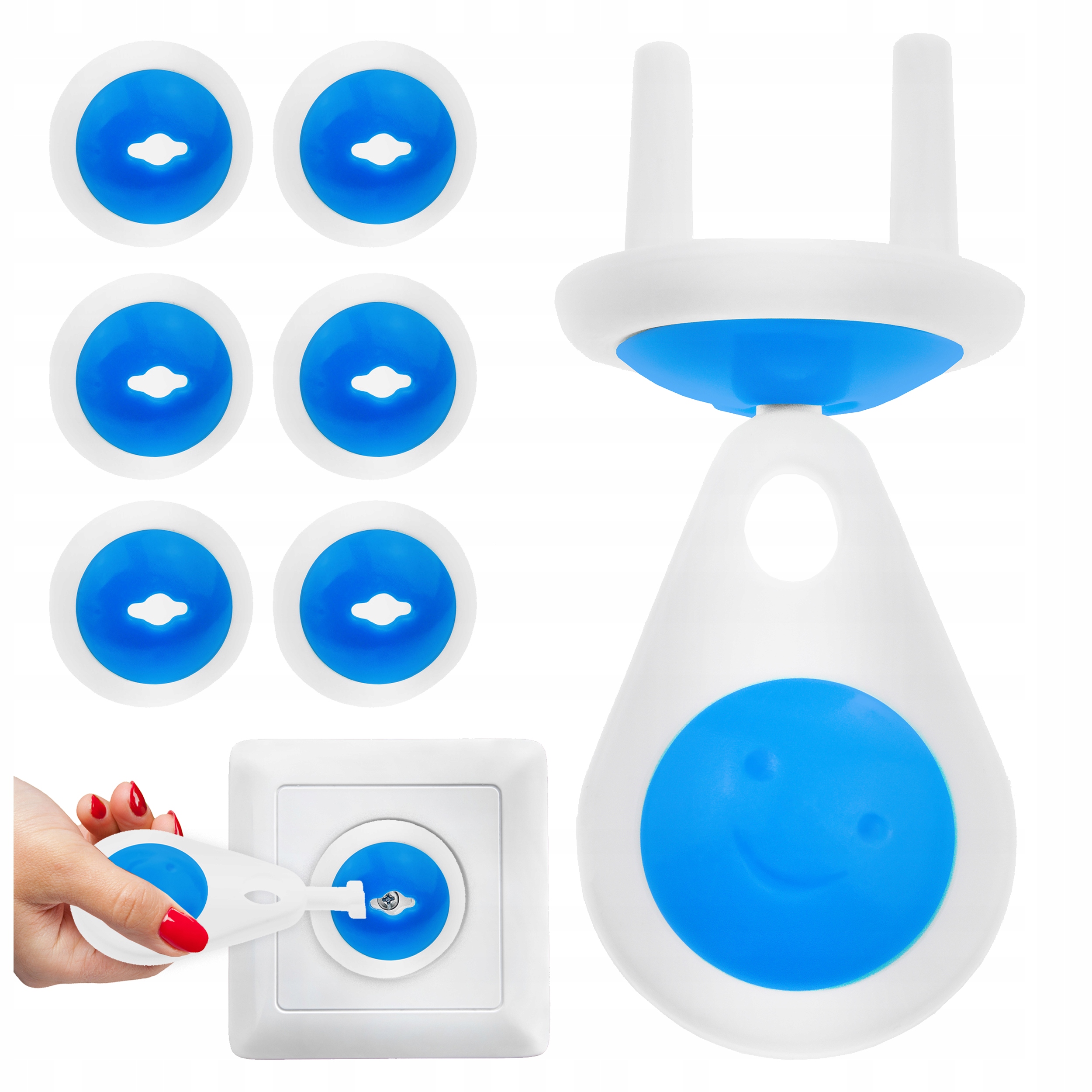 

Zabezpieczenia Gniazdek Kontaktów Klucz I Zaślepki