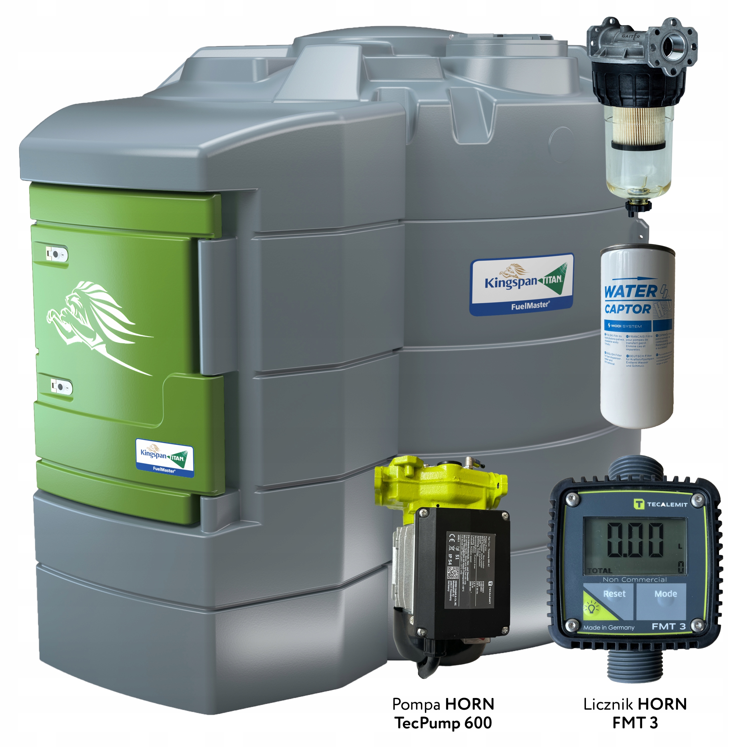 Zbiornik do paliwa ON diesla Kingspan FuelMaster 5000 litrów HORN