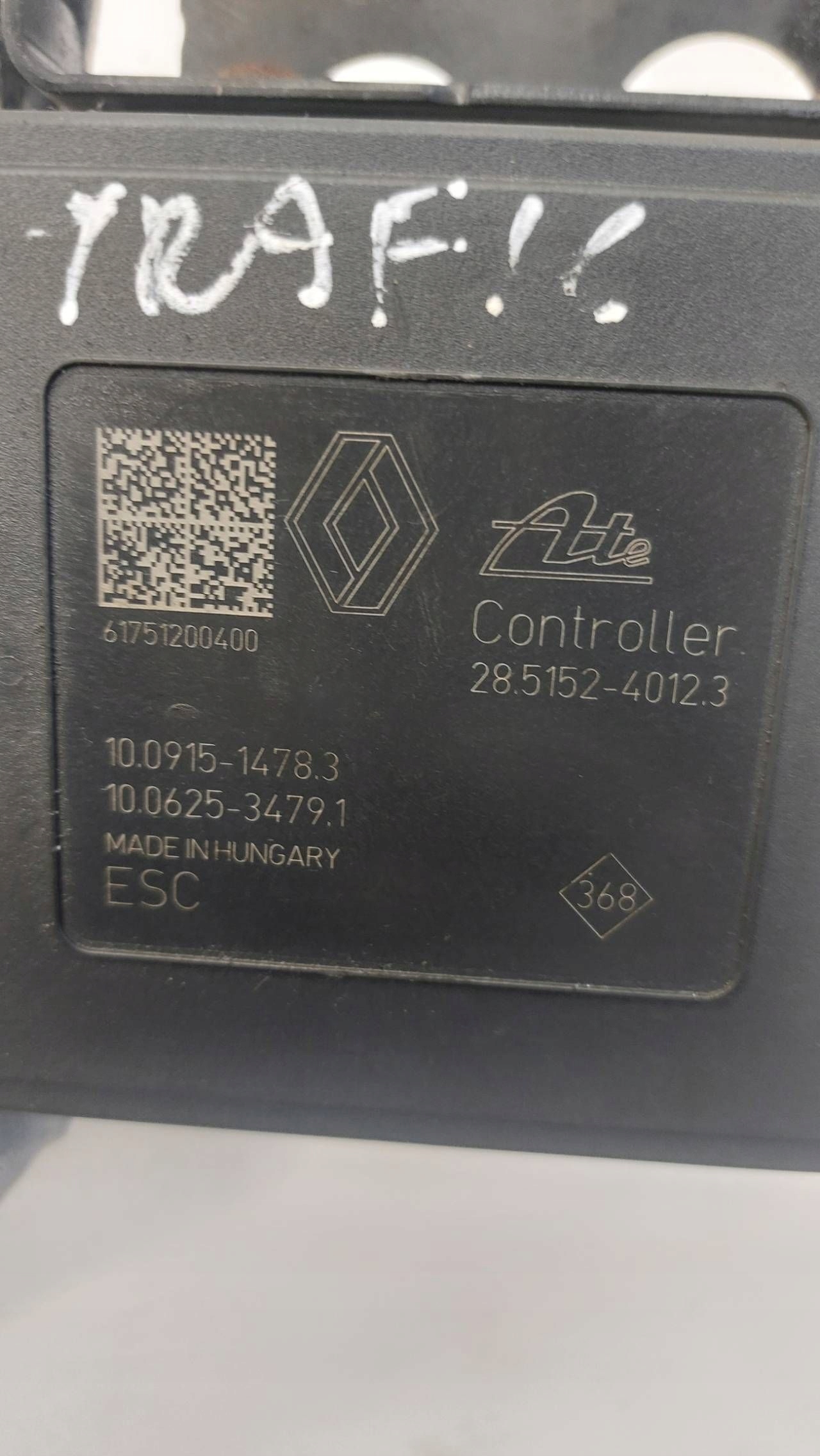 TRAFIC III VIVARO B PRIMASTAR TALENTO 14r> pump ABS control unit 476601418R