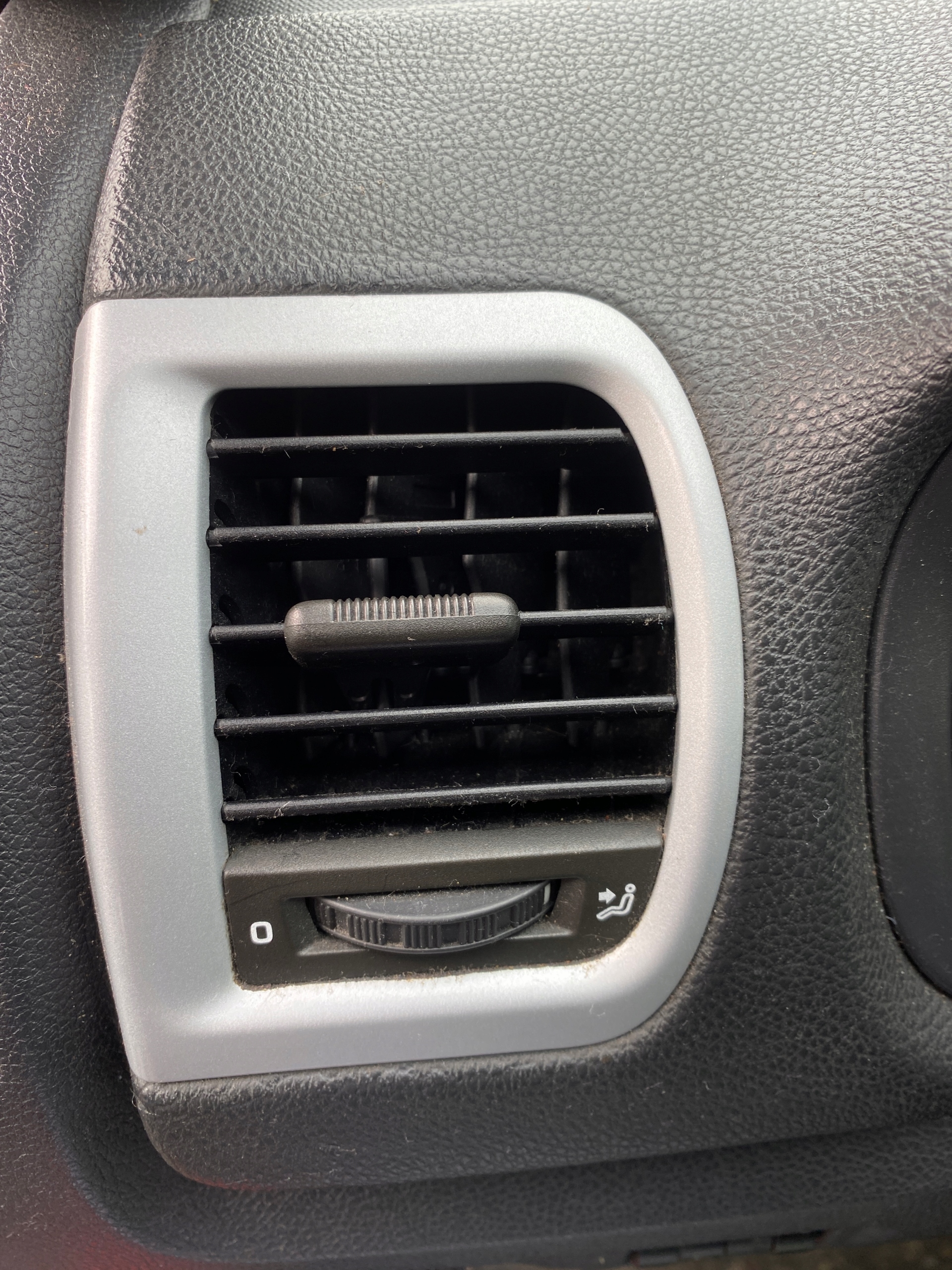 Skoda Fabia 2 II 07-14 grid air conditioning devices air left driver´s