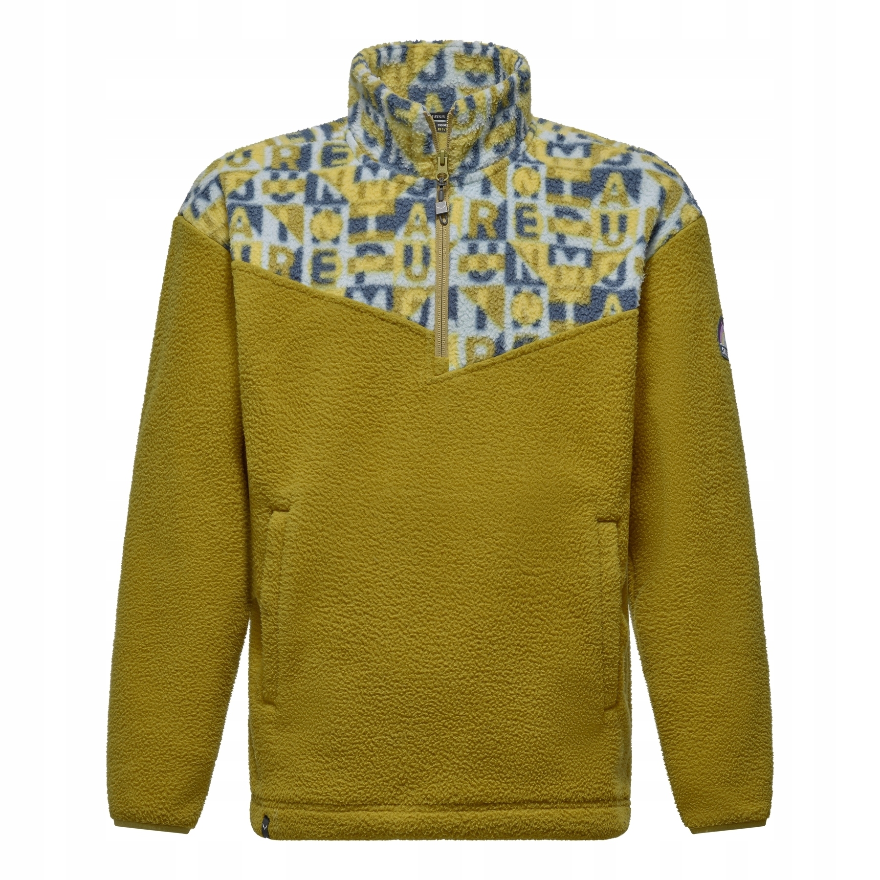 Fleecová Mikina unisex Salewa Eagle Anniversary žlutý 00-0000029197_5B10 r XXL