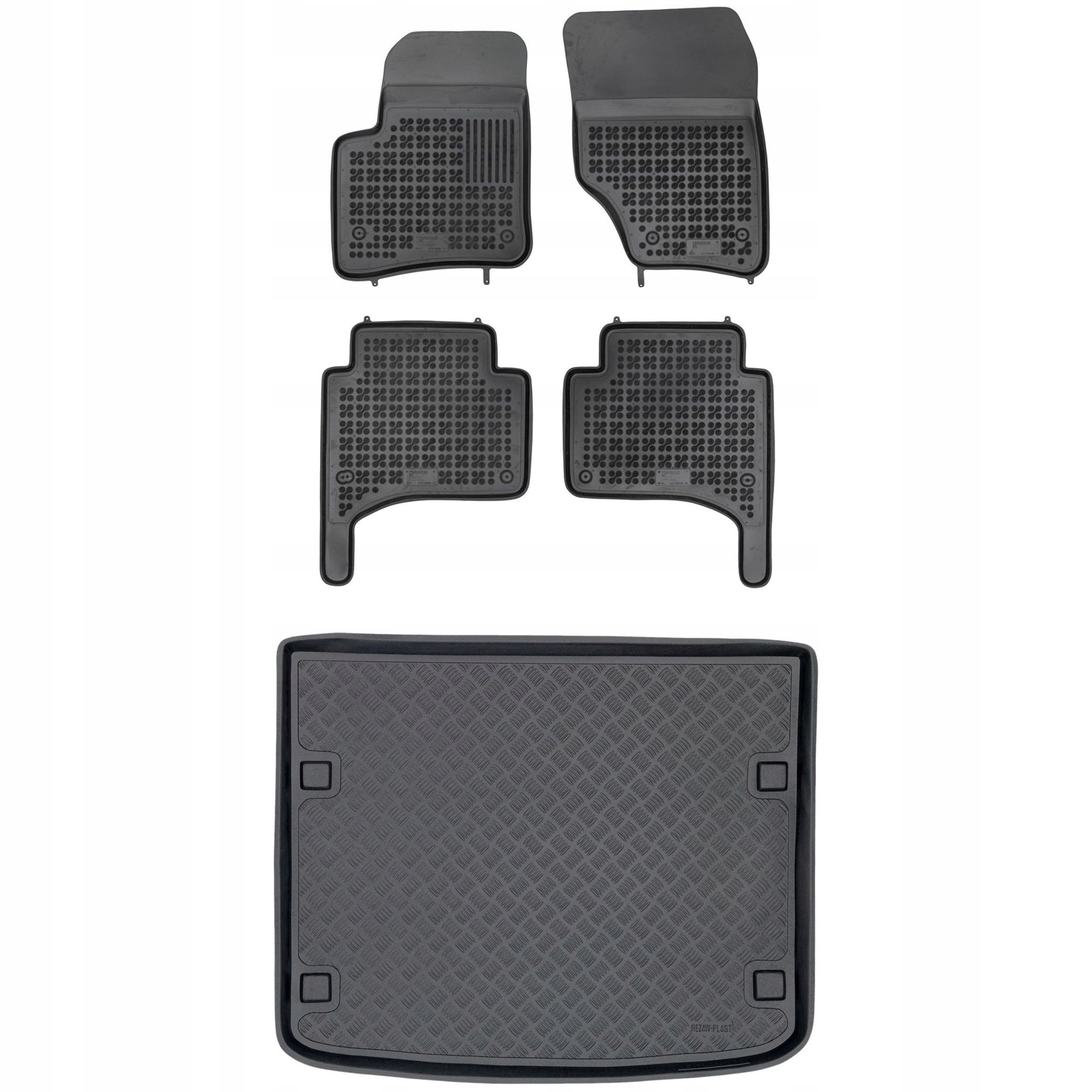 Sada koberčekov a protišmykovej podložky Porsche Cayenne I 2002-2010