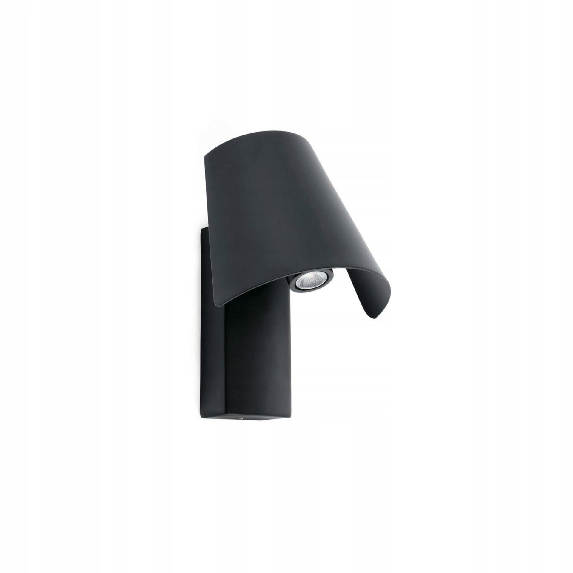 Faro Le Petit čierna nástenná Led lampa 4W, 3000K, moderný design