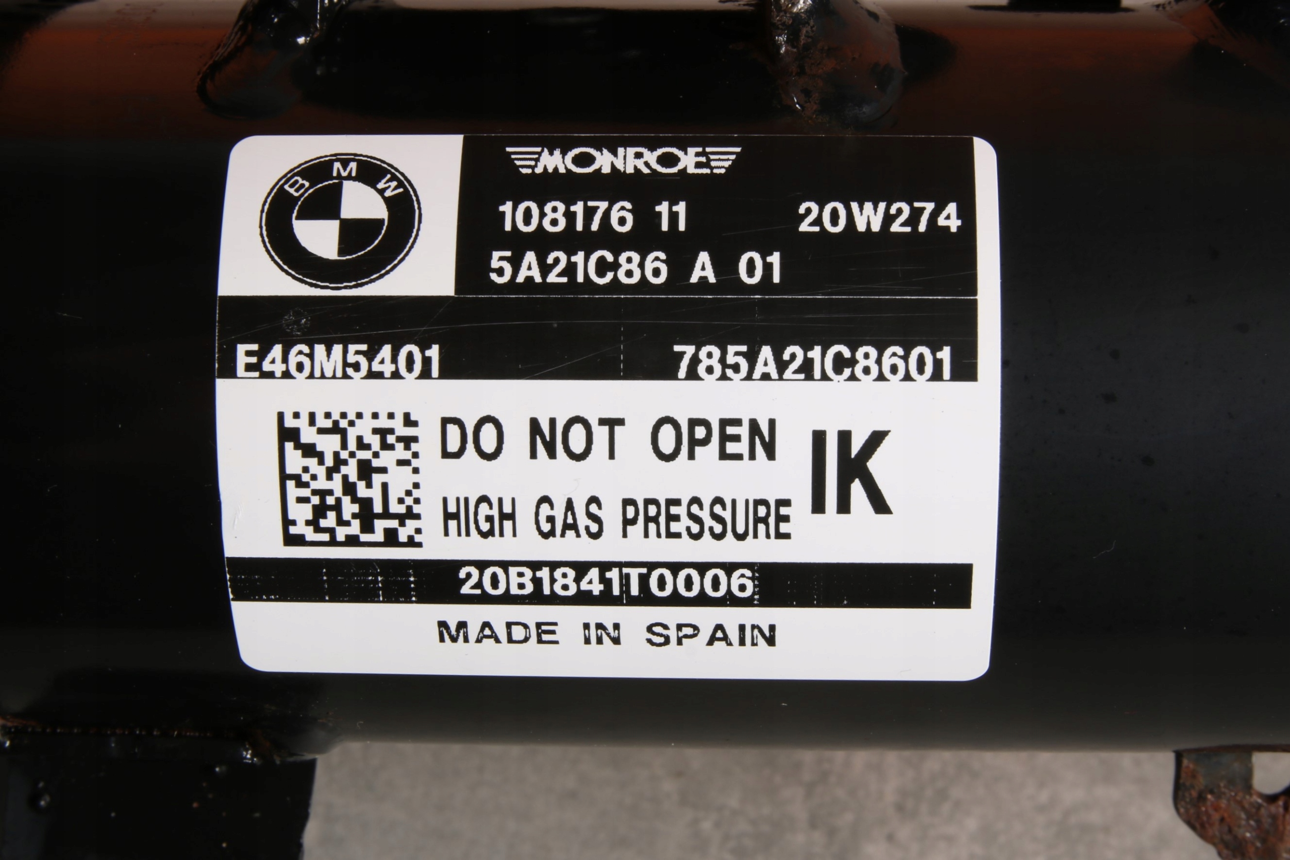 BMW G23 430iX M440dX M440iX shock absorber right front VDC VDM 5A21C86 357 km!