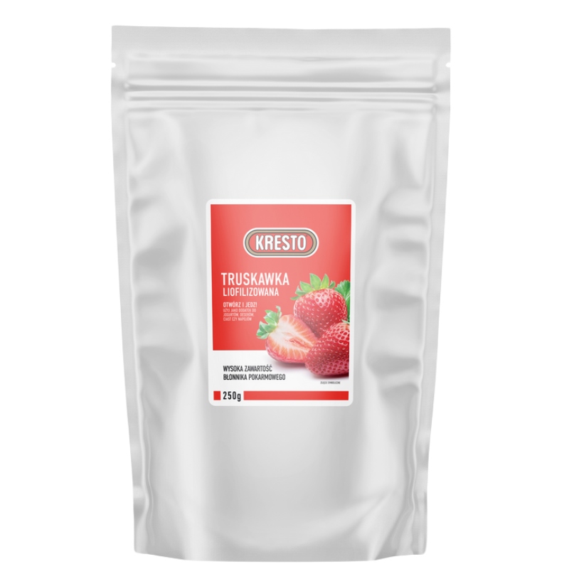 Levně Kresto Jahoda Lyofilizovaná 250g Velké balení Horeca