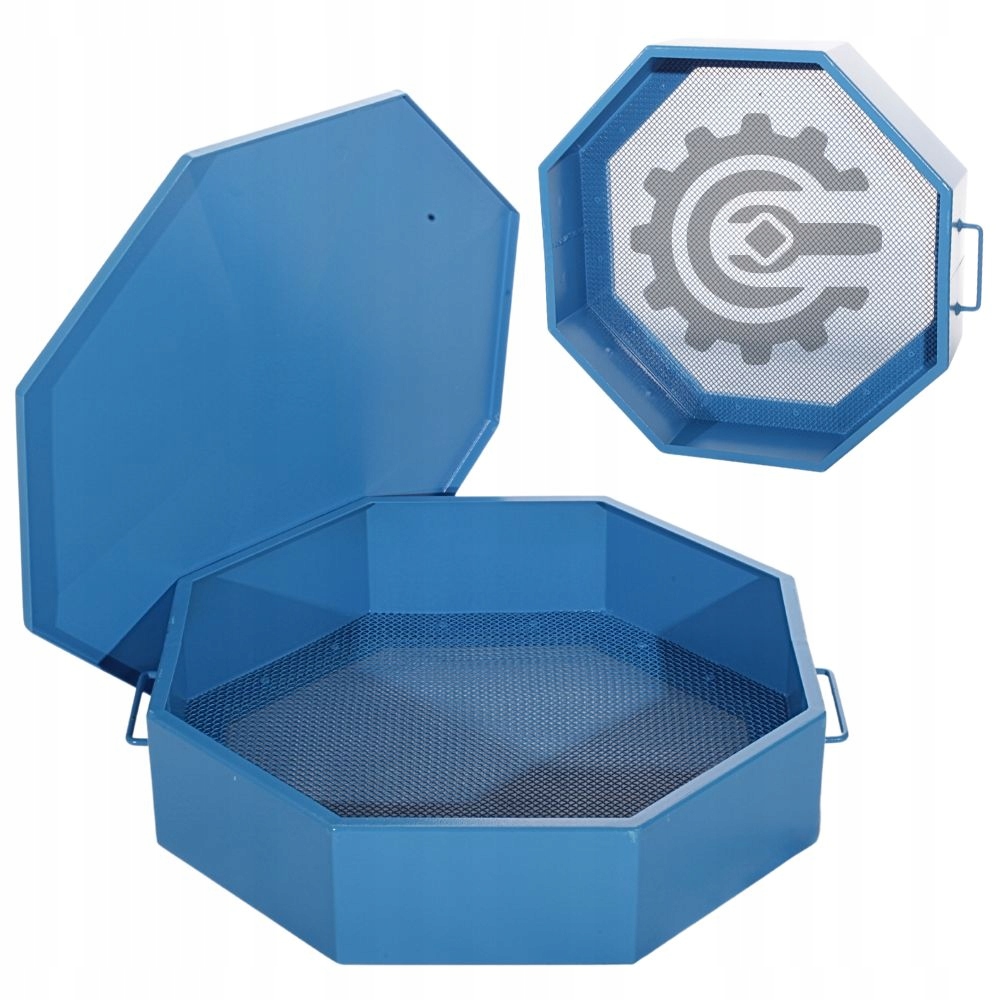 sito stalowe piaskarka do piaskarki 40l 50l z pokrywą do piaskowania