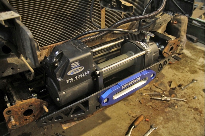 PŁYTA MONTAŻOWA WYCIĄGARKI TOYOTA HILUX VIGO 05-15 MORE 4X4 Producent inny