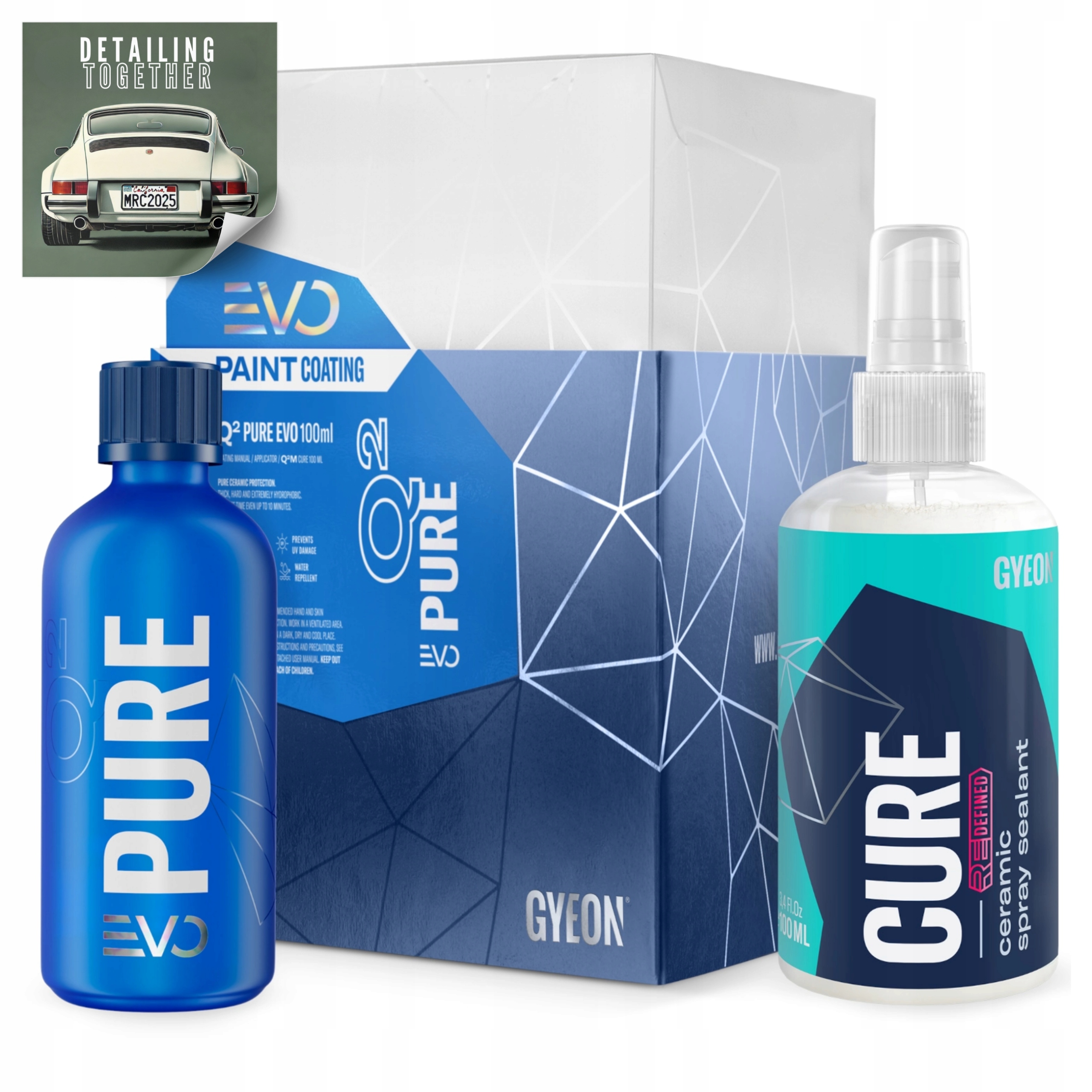 Gyeon Q2 Pure Evo Trvalá keramická vrstva na lak Auto 100 ml