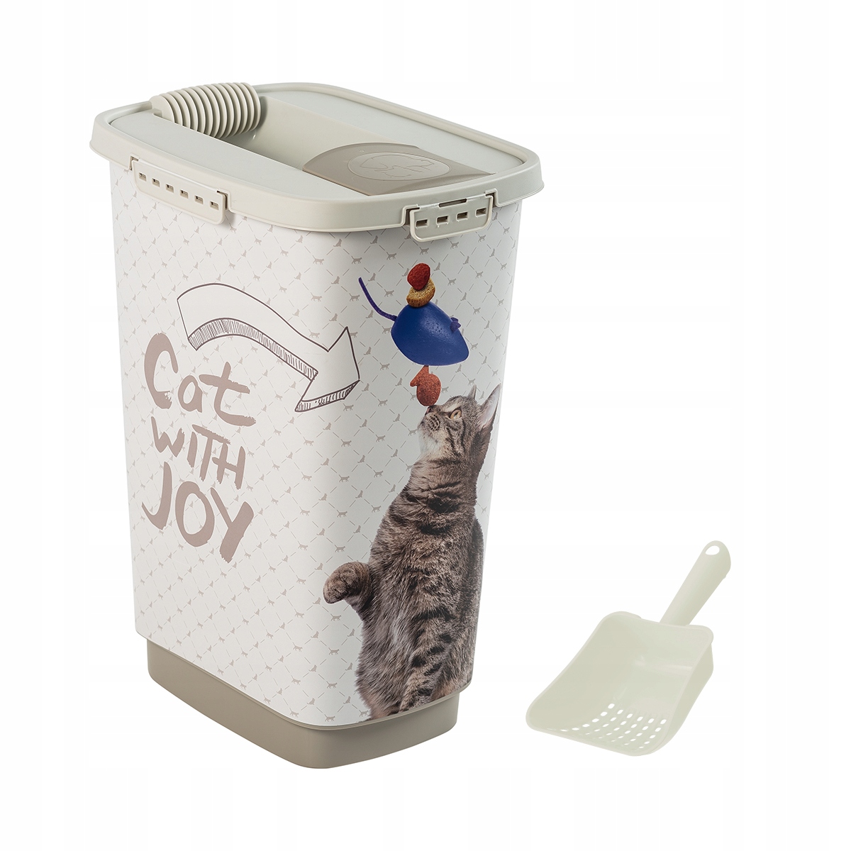 

Pojemnik Na Karmę Dla Kota 25L Rotho Cody Bez Bpa