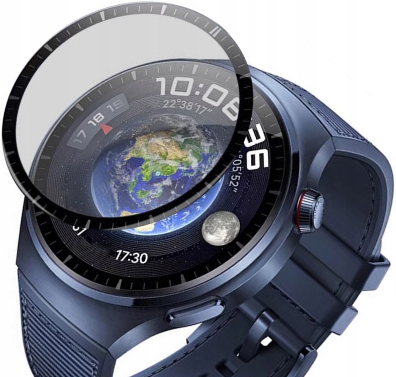 Szkło Ochronne Hybrydowe Osłona Pmma Full Edge Cover Do Huawei Watch 4 Pro
