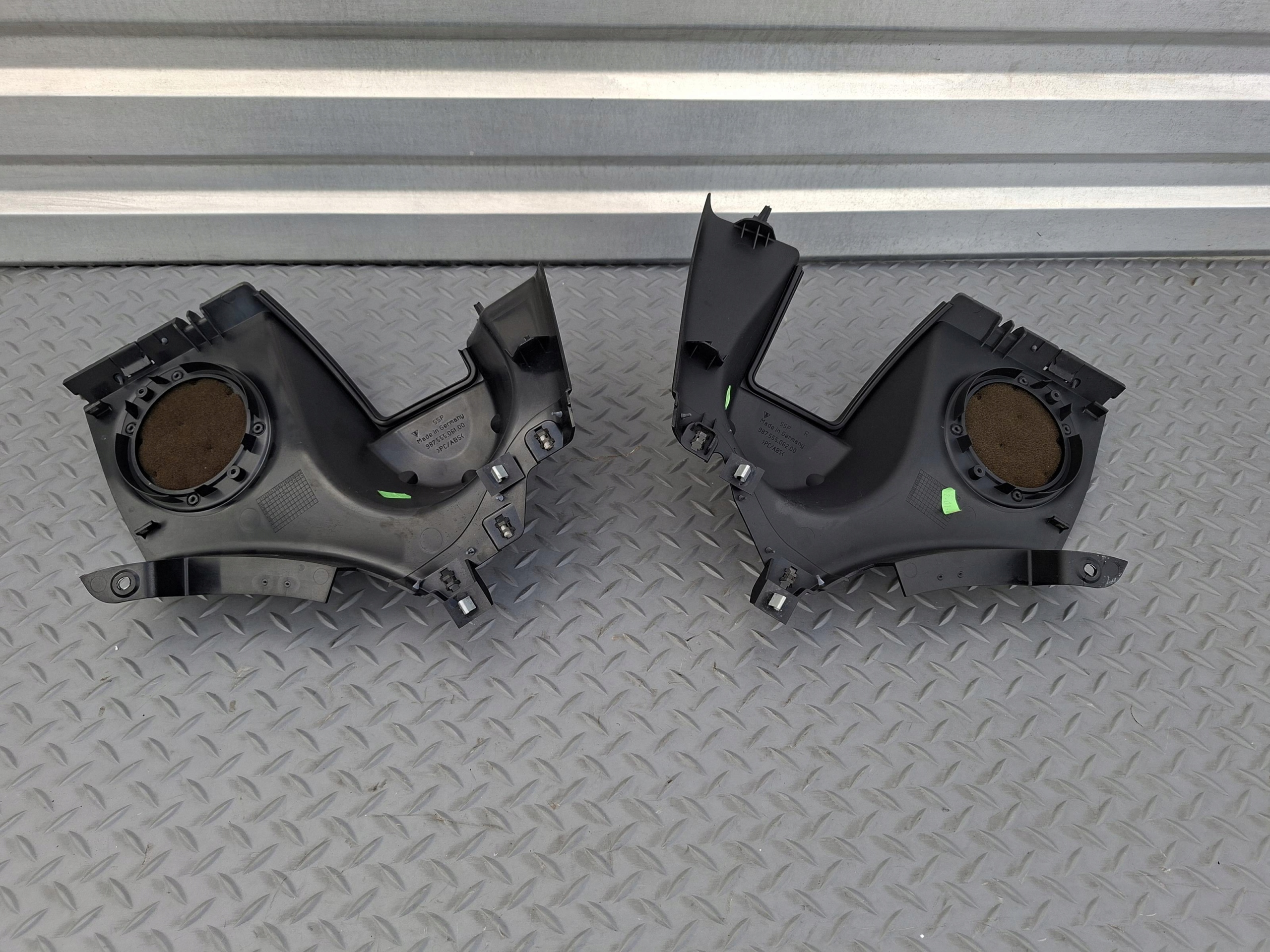 cover boot upholstery left 98755506100 PORSCHE CAYMAN S 987
