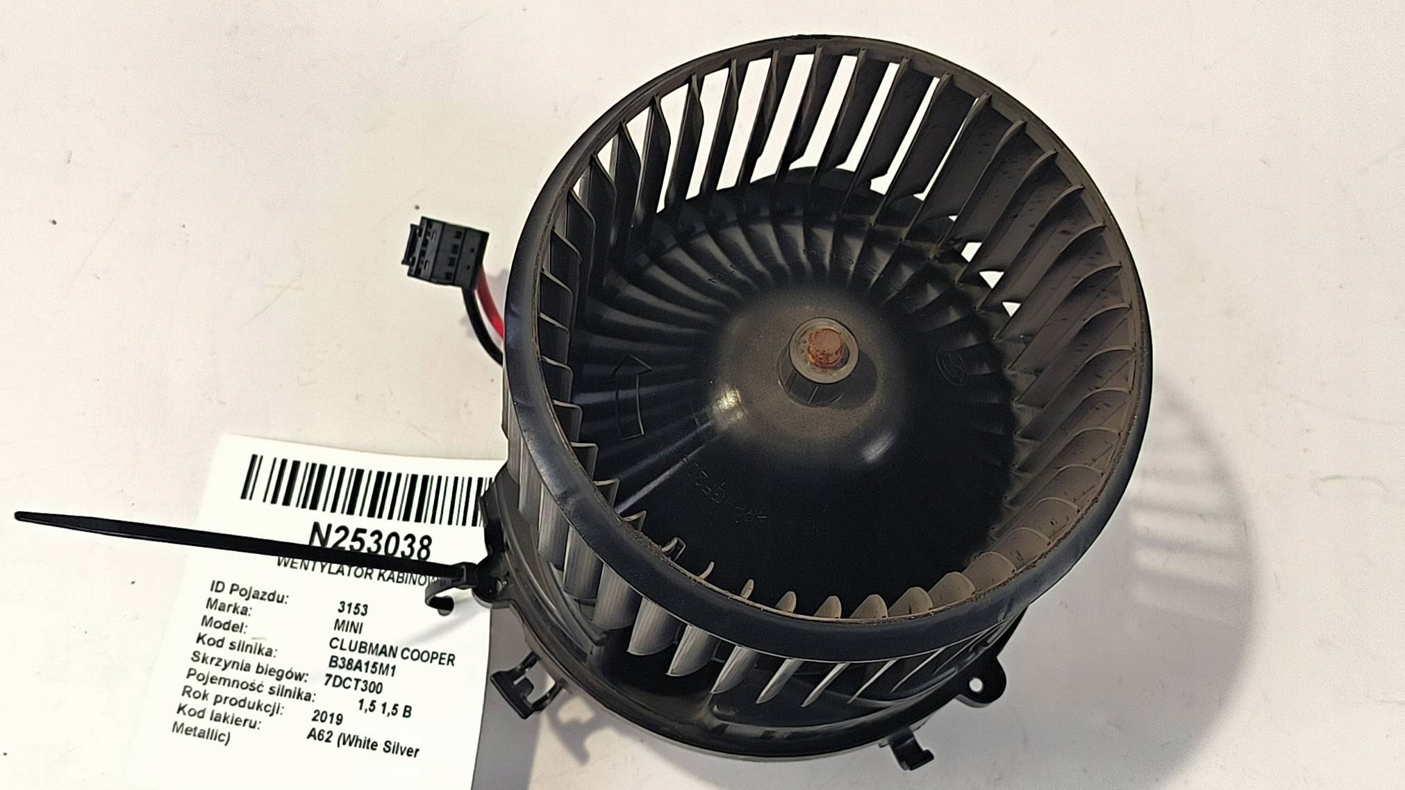 heating fan cab EU MINI CLUBMAN COOPER F54