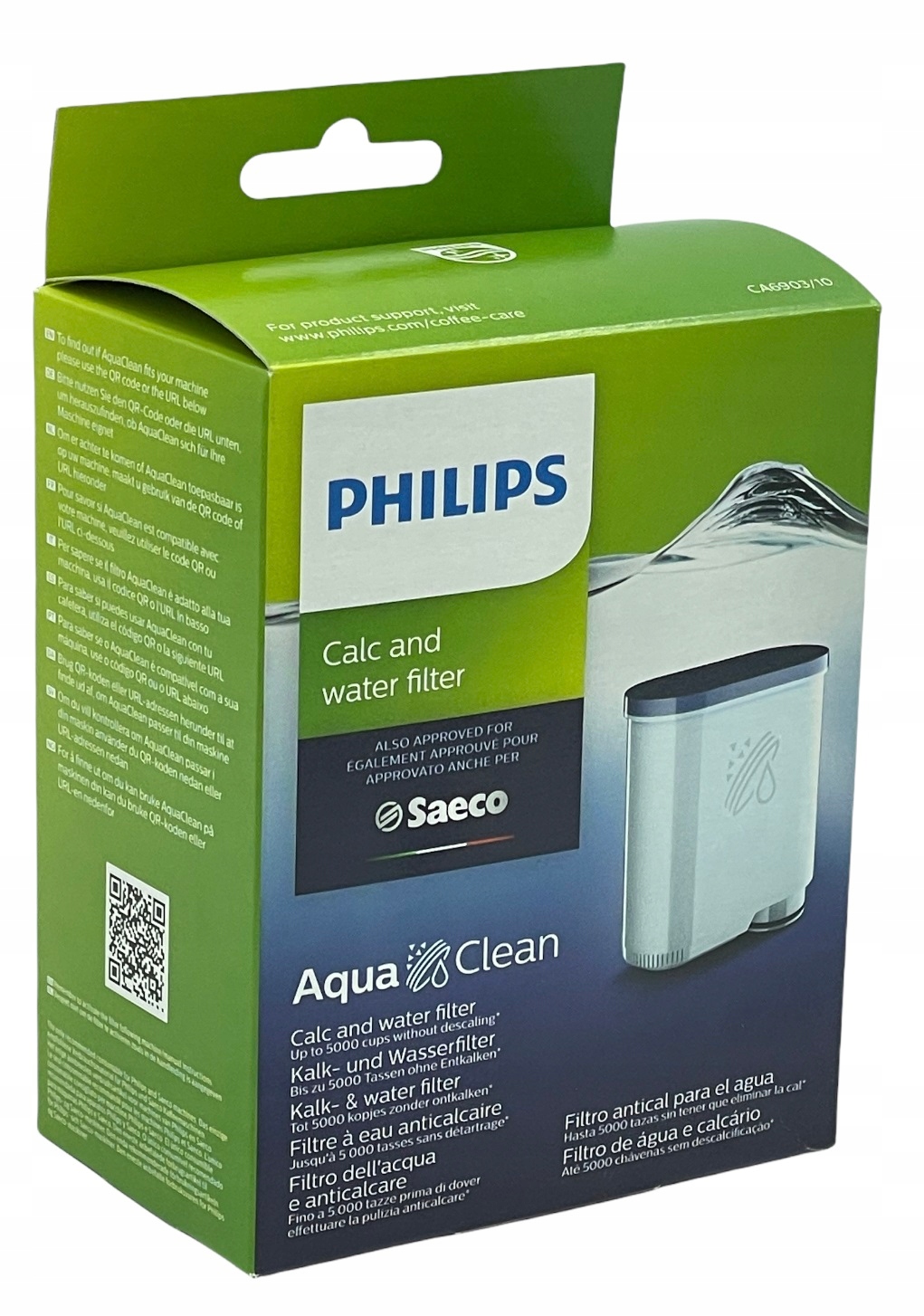 Kit de limpieza para la cafetera Philips Saeco AquaClean CA6903/10