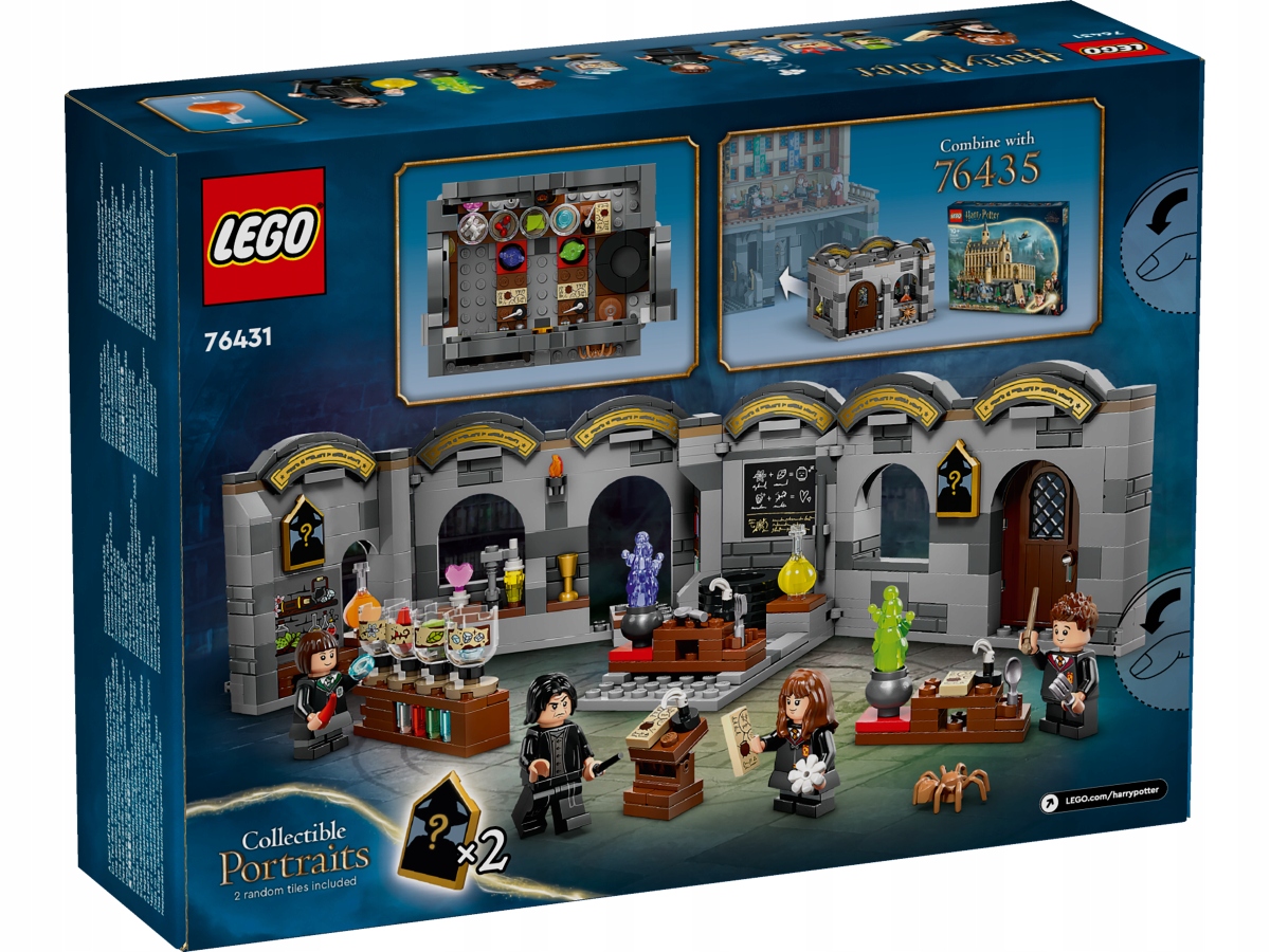 LEGO 76431 Zamek Hogwart : Zajęcia z eliksirów - Harry Potter EAN (GTIN) 5702017583136