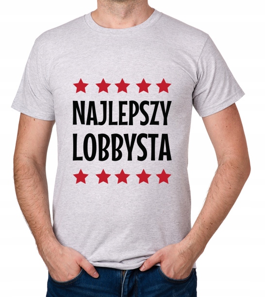 

koszulka Najlepszy Lobbysta prezent