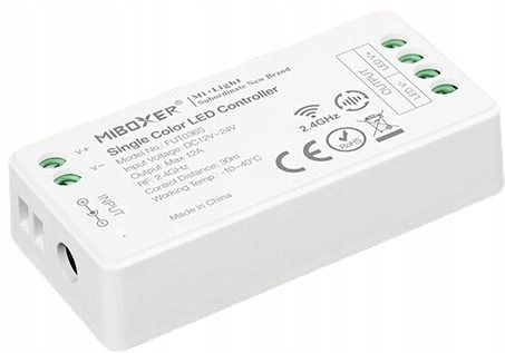

Nowy kontroler Wifi Mi-Boxer taśm Led mono FUT036S