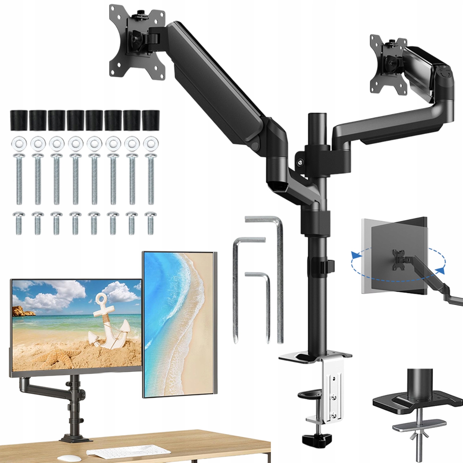 Stojan na počítač Podstavec pod Televizi Noha Univerzální Držák