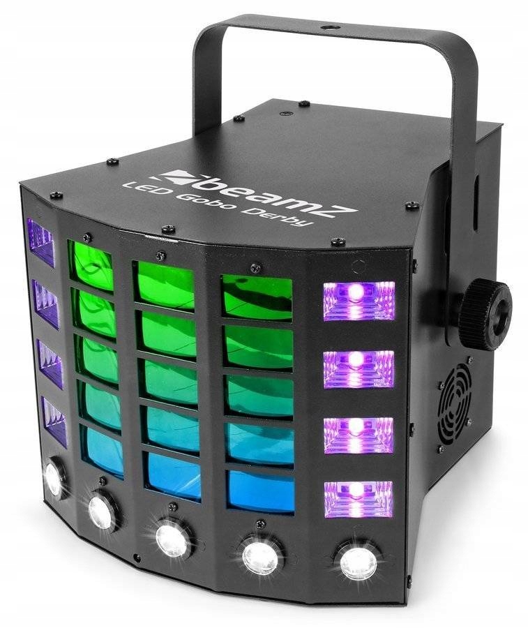 Efekt świetlny LED RGBA UV Derby+ stroboskop Gobo EAN (GTIN) 8715693301083
