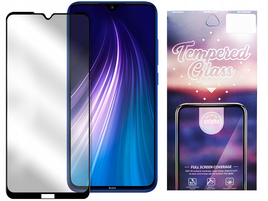 

Szkło Hartowane Full Glue 5D 9H Do Redmi Note 8T