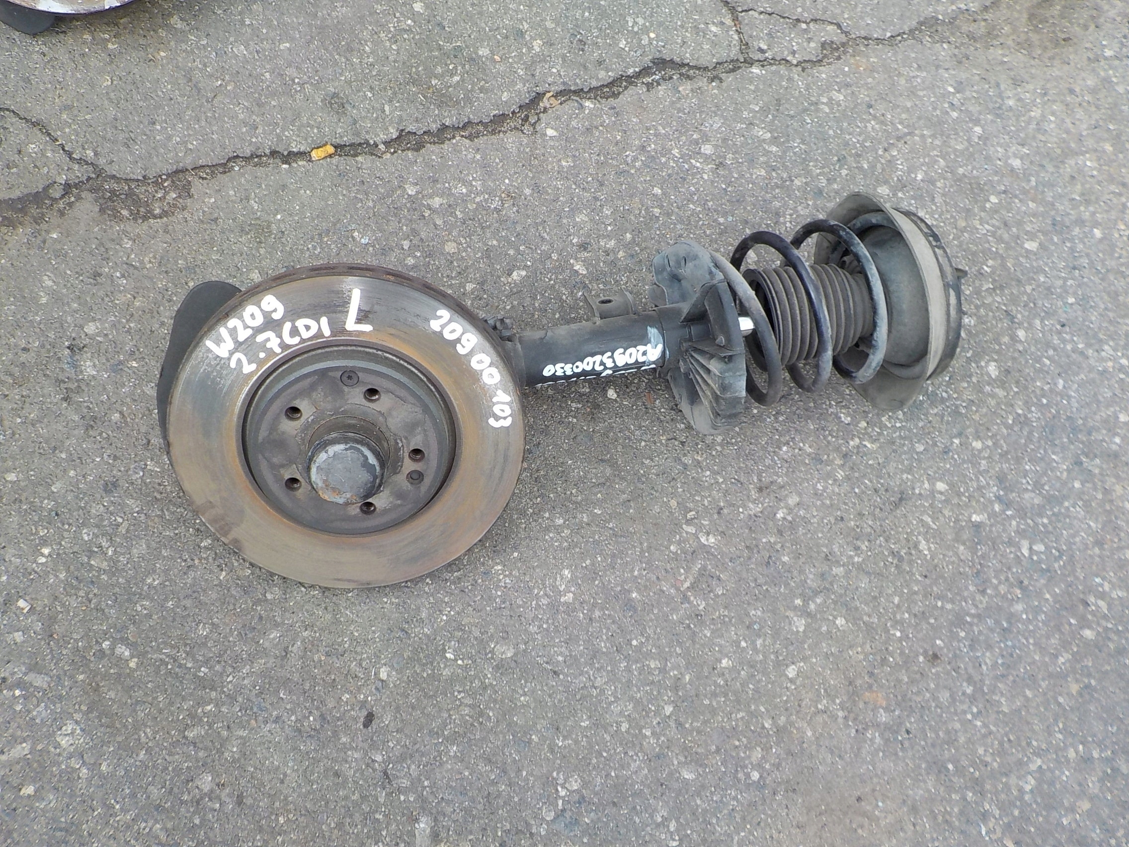 mcperson swing left mercedes clk w209 2,7 cdi