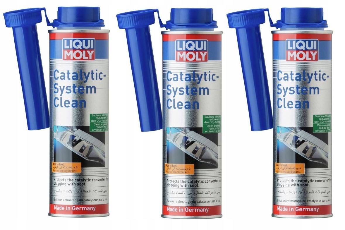 3x Liqui Moly do czyszczenia katalizatora Catalytic