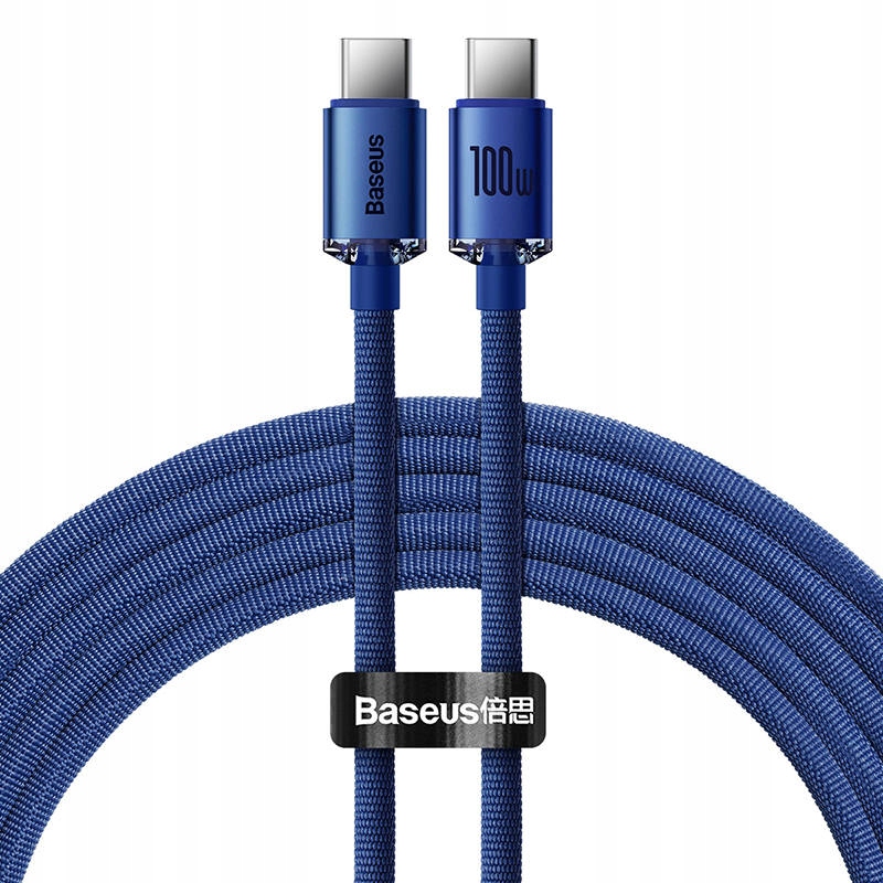 

Kabel Usb-c do Usb-c Baseus Crystal 100W 1.2m